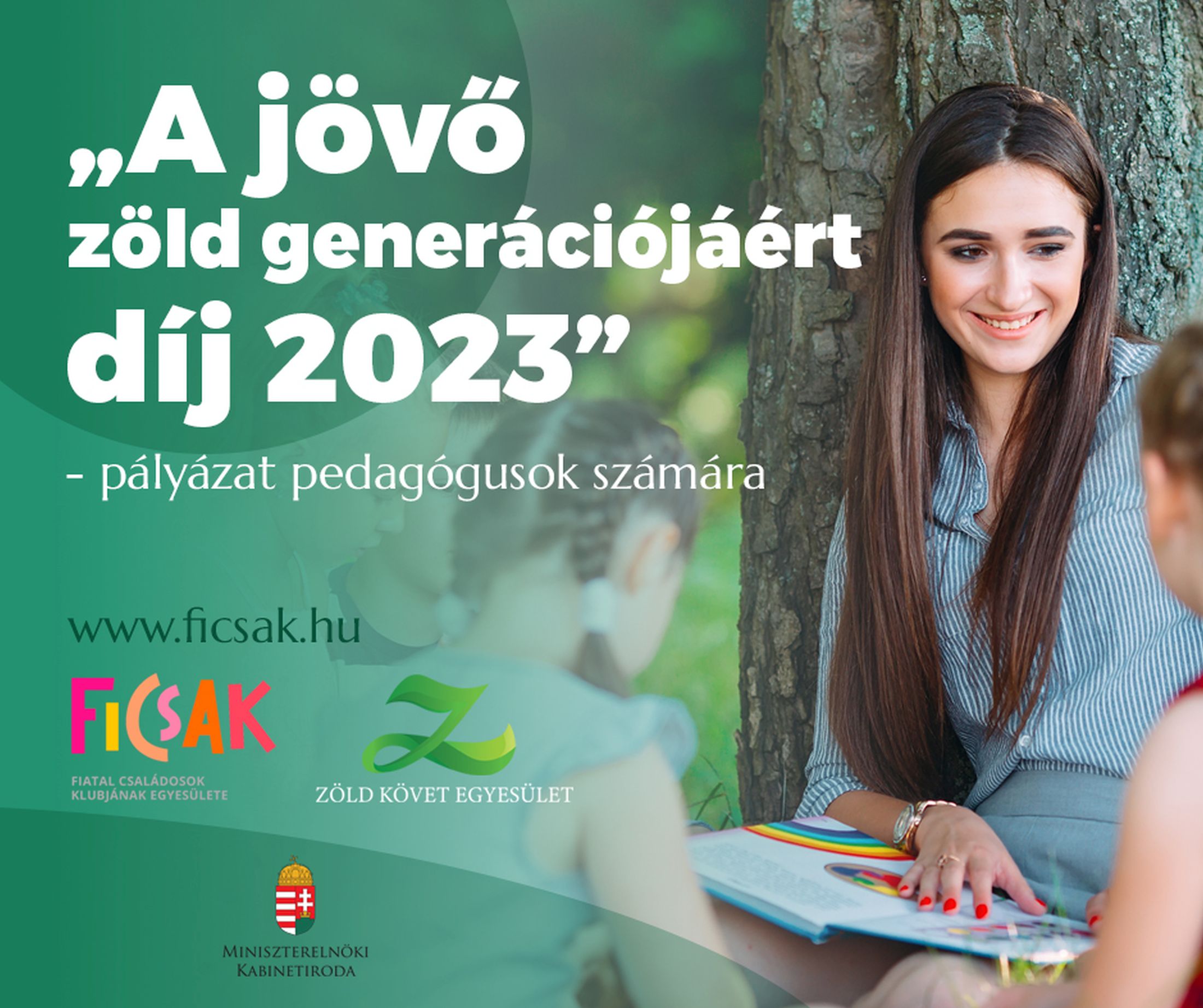 Pályázat pedagógusoknak a jövő zöld generációjáért