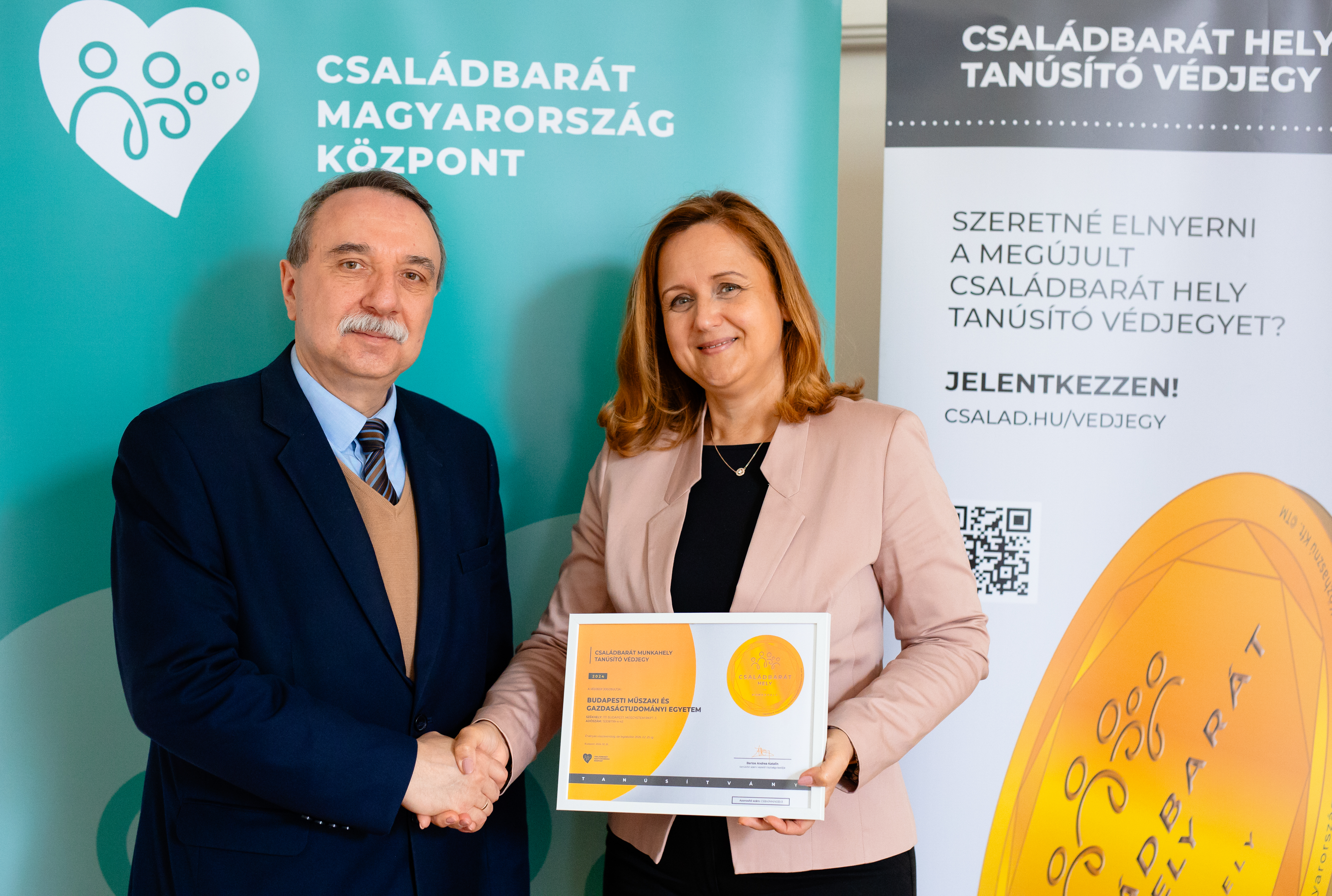 Családbarát Munkahely lett a Műegyetem