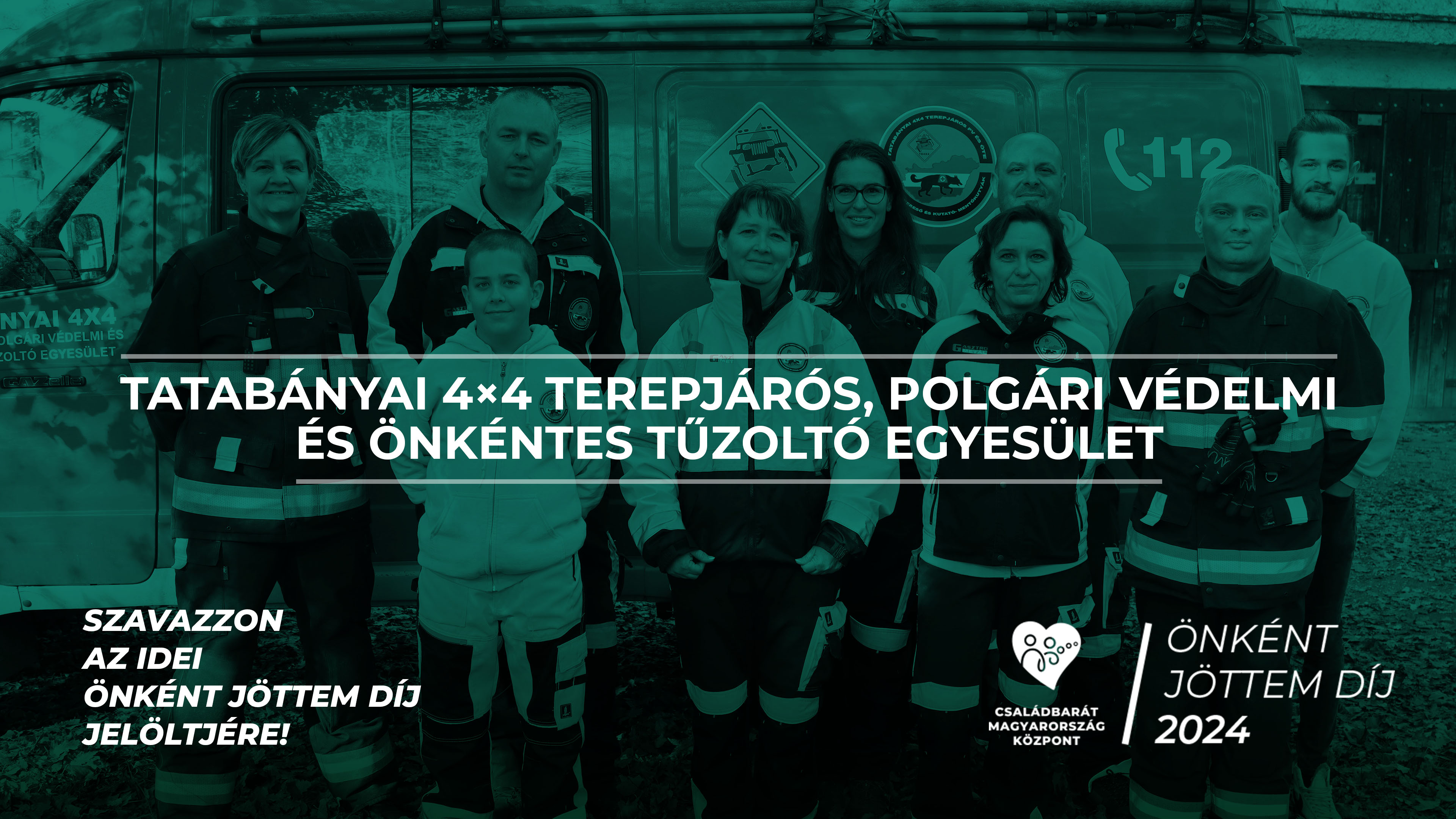 Bemutatjuk az idei Önként Jöttem díj jelöltjeit - Tatabányai 4×4 