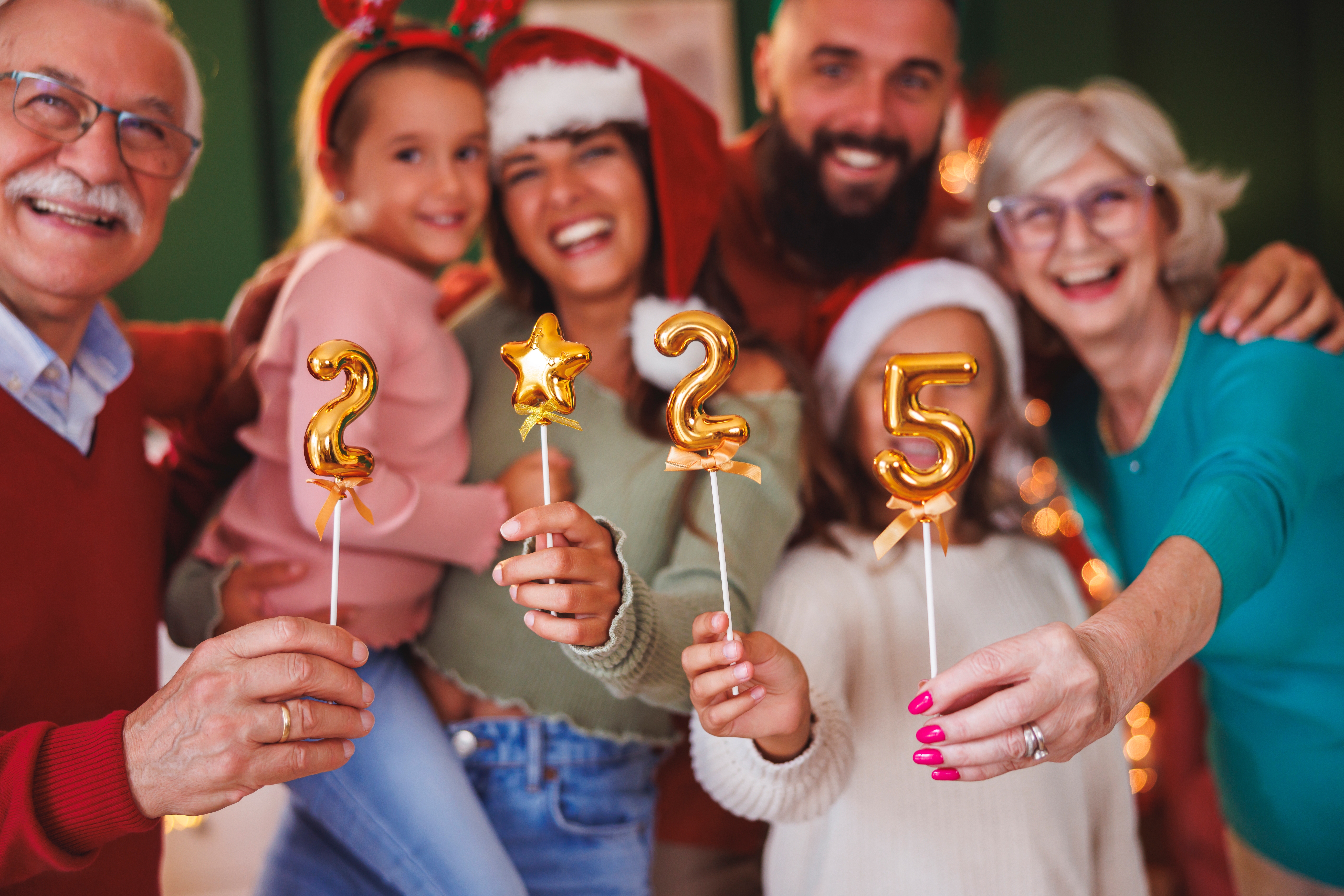 Szilveszter a gyerekekkel 