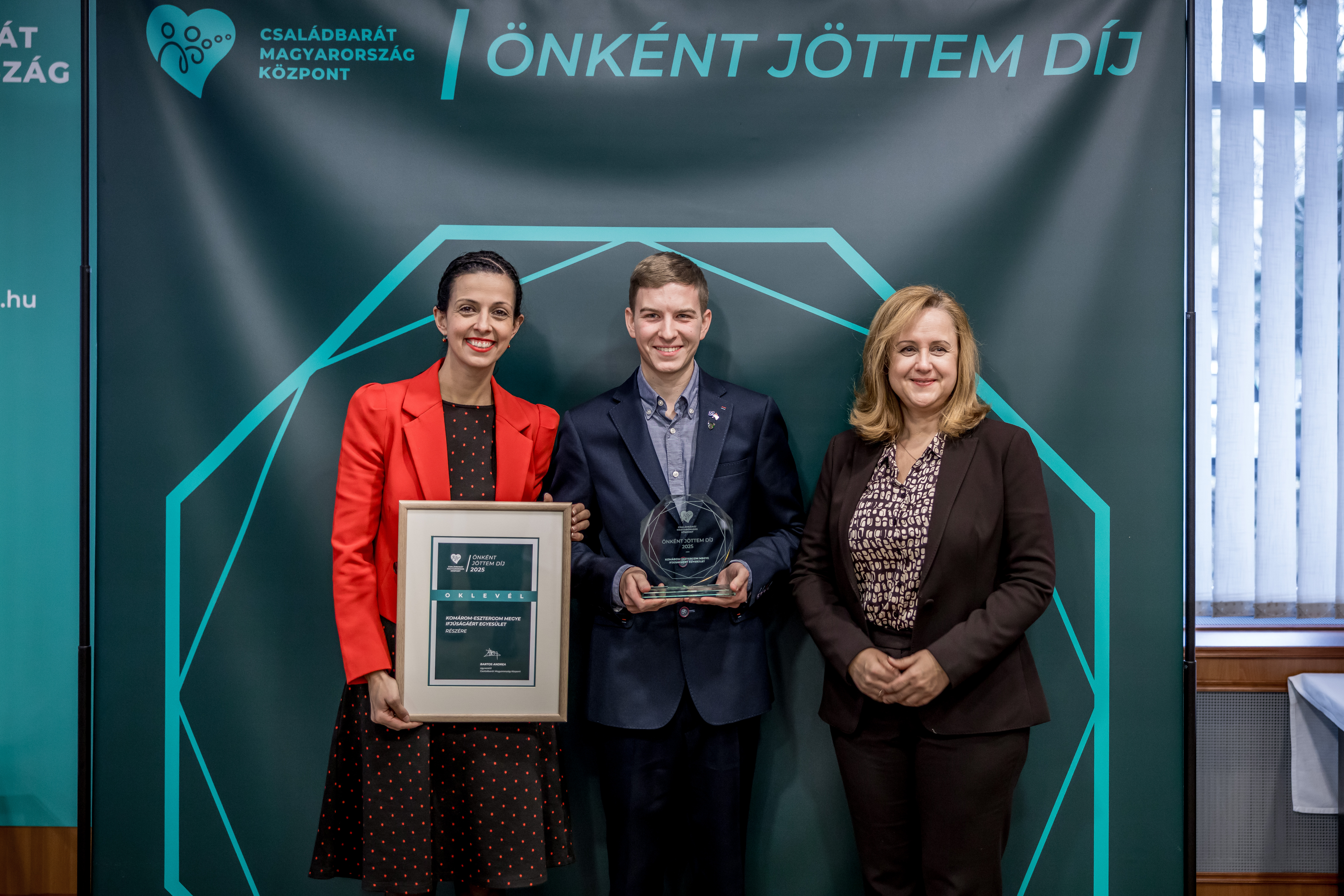 Az idei Önként Jöttem díj nyerteséről a Duna TV-ben 