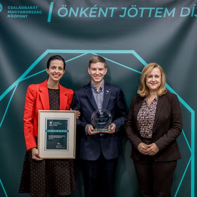 Az idei Önként Jöttem díj nyerteséről a Duna TV-ben 