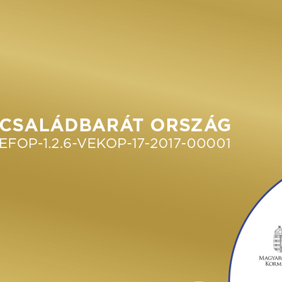 Mindent a Családbarát ország projektről 