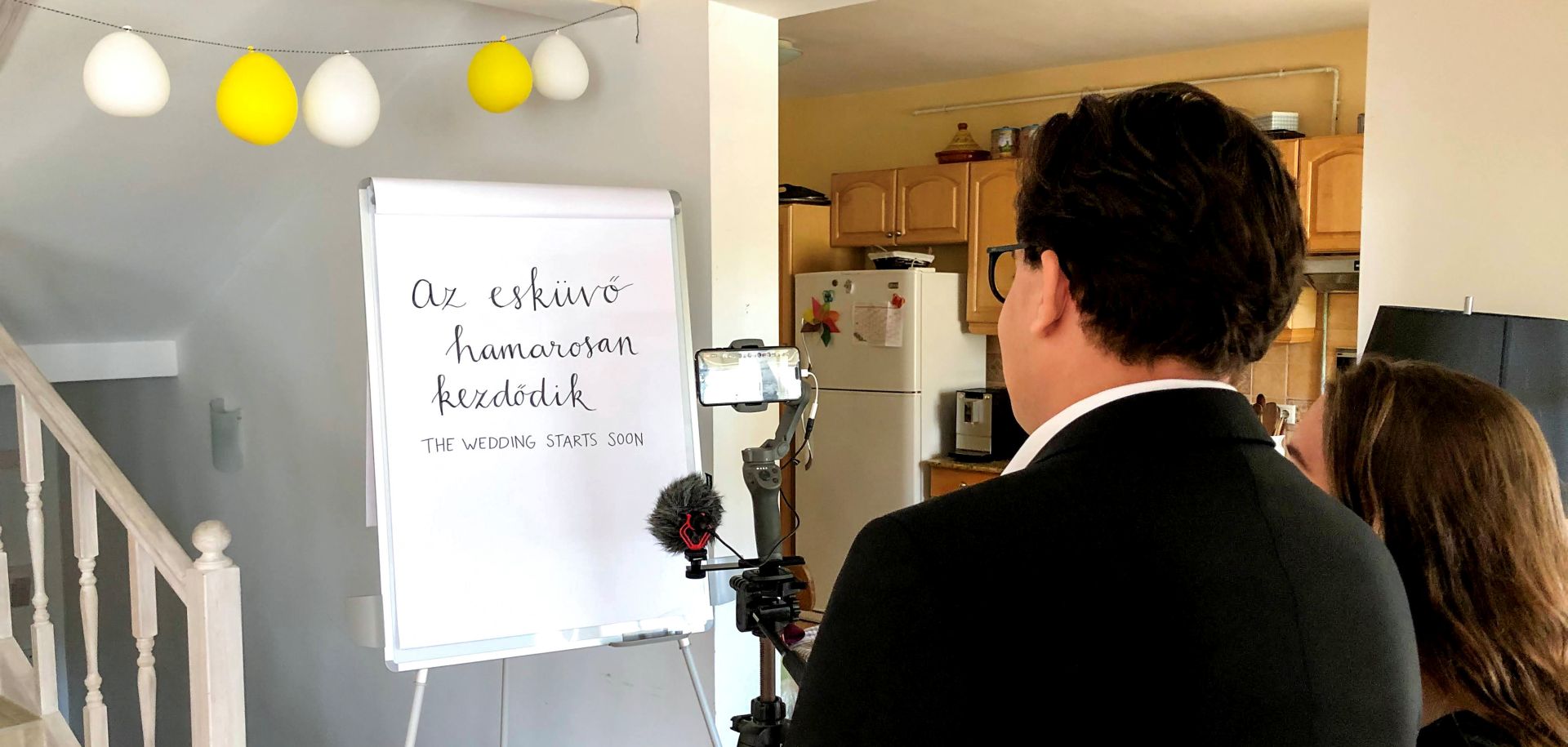 Esküvő élő közvetítéssel, menyasszonytánc online 