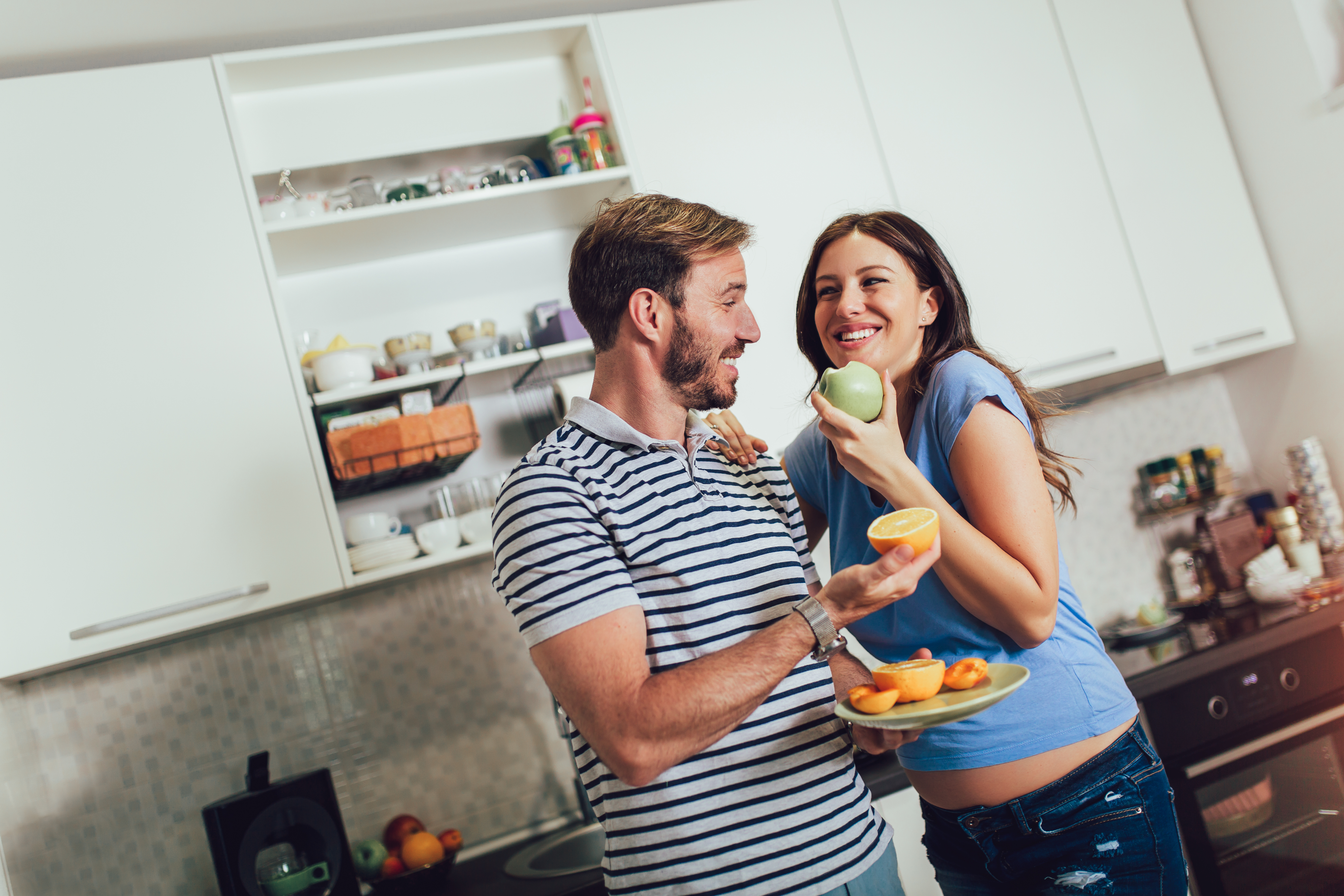 "Te jó ég, terhes a feleségem!"