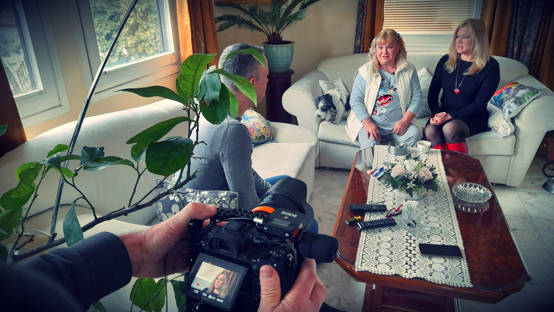 Oszvald Marika és lánya a Családvarázsban