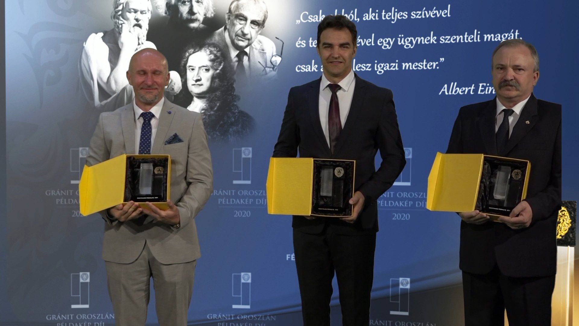 Felelősségteljes férfiak - a Gránit Oroszlán Példakép Díjazottjai 