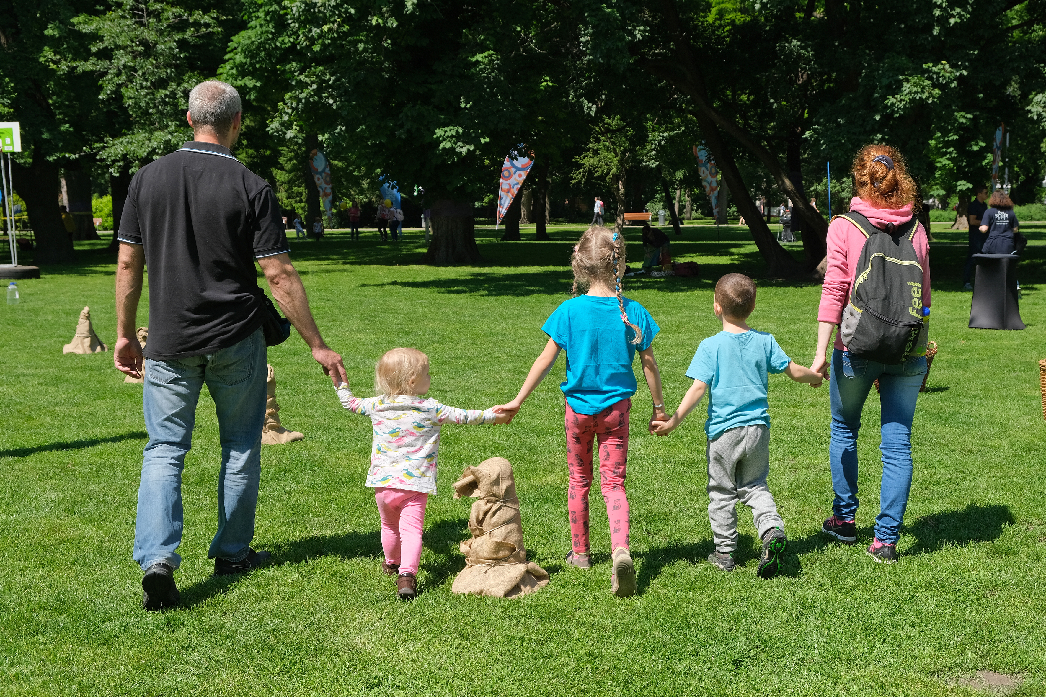 Társasjáték a Margitszigeten 